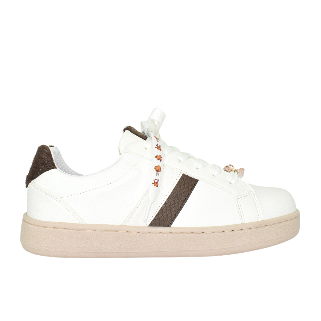 Tenis para mujer en color talco