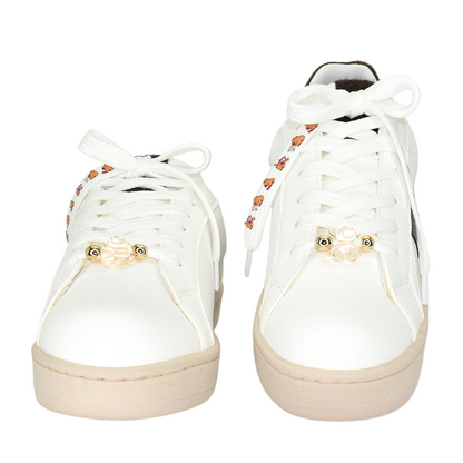 Tenis para mujer en color talco