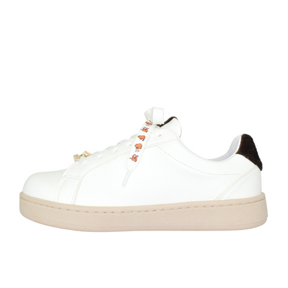 Tenis para mujer en color talco