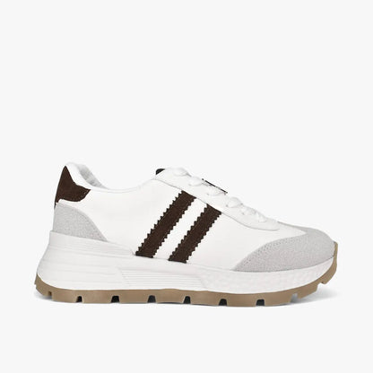 Tenis para mujer en color talco