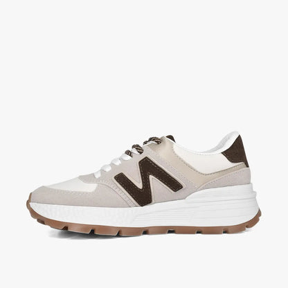 Tenis para mujer en color talco