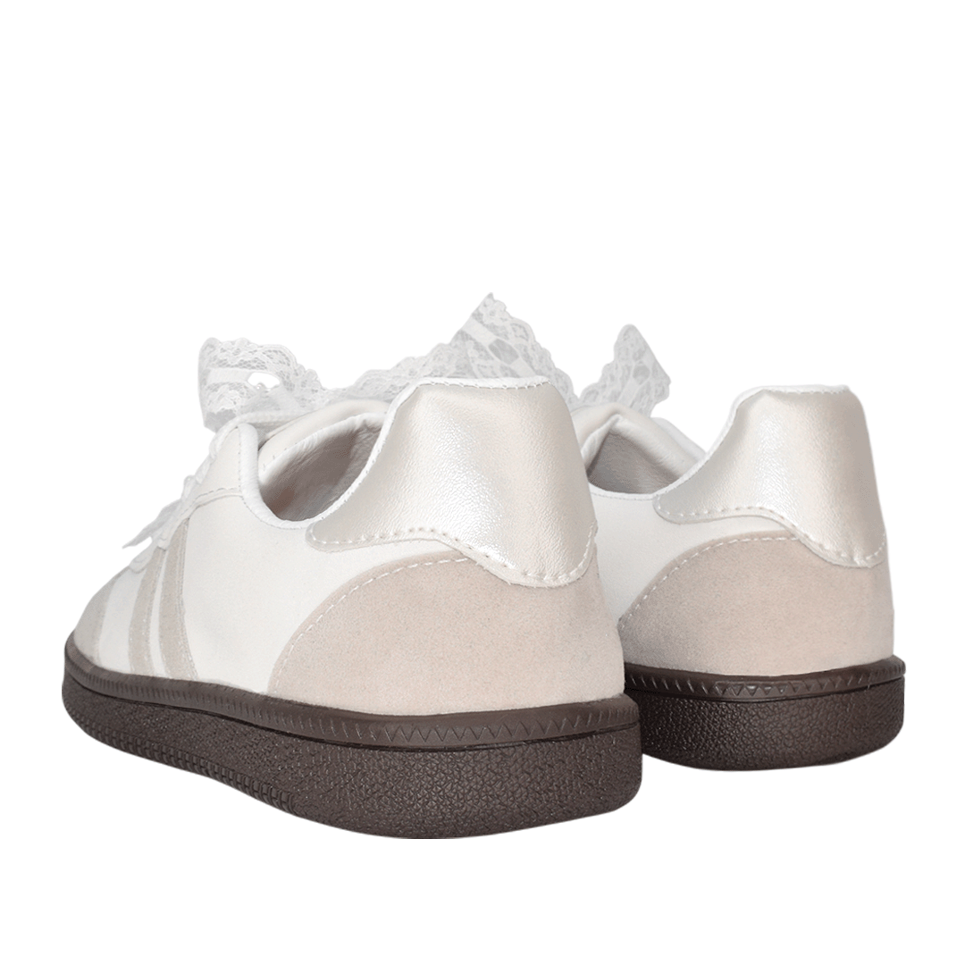 Tenis para mujer en color talco