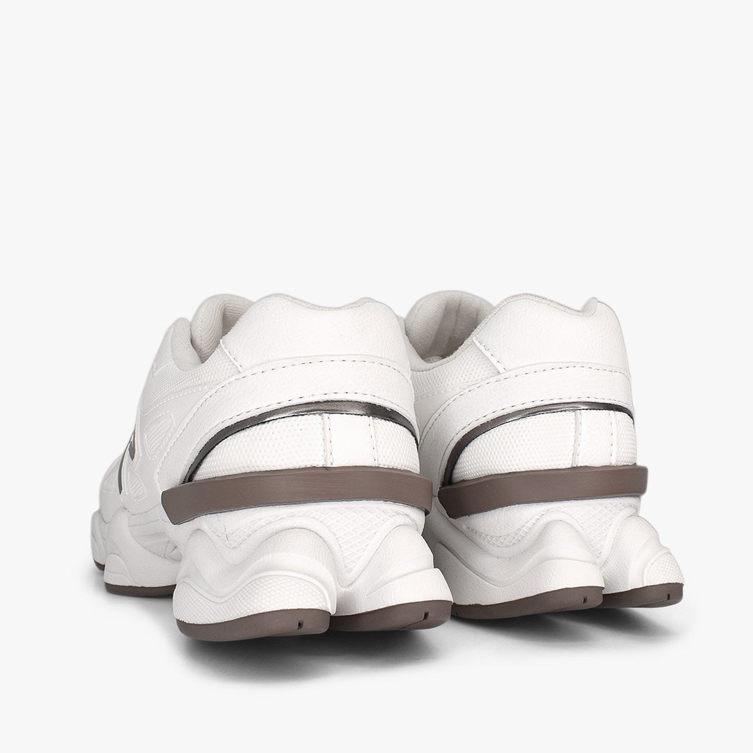 Tenis para mujer en color talco