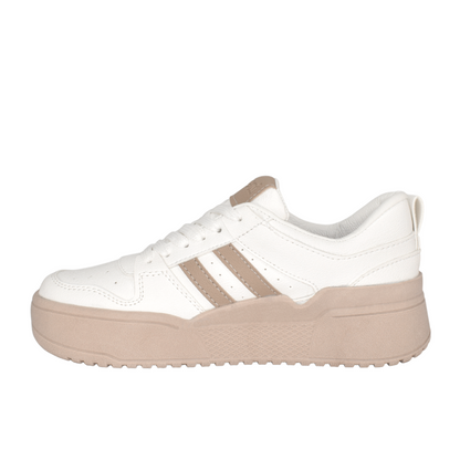 Tenis para mujer en color talco