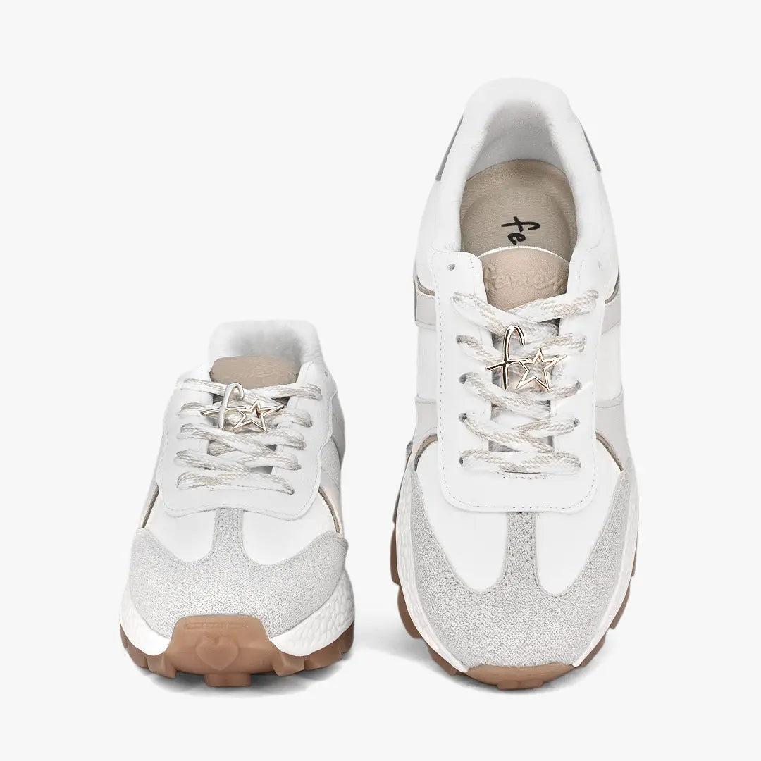 Tenis para mujer en color talco