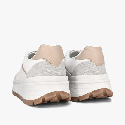 Tenis para mujer en color talco