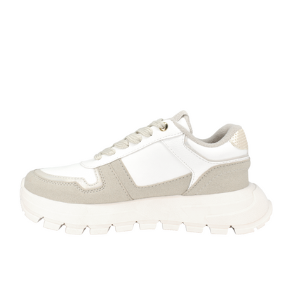 Tenis para mujer en color talco