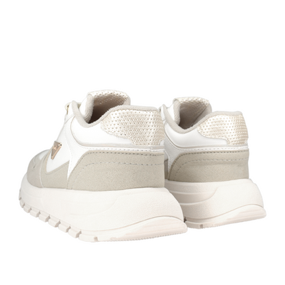 Tenis para mujer en color talco