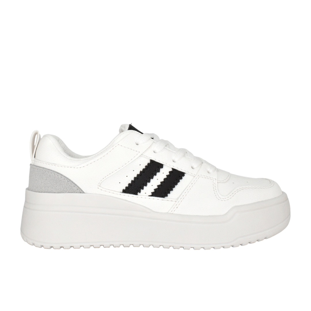 Tenis para mujer en color talco