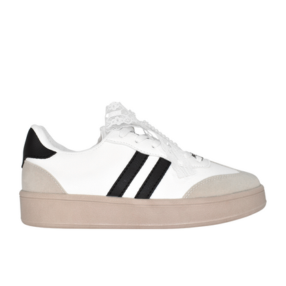 Tenis para mujer en color talco