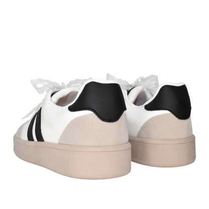 Tenis para mujer en color talco