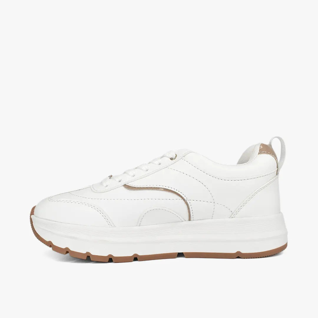 Tenis para mujer en color talco