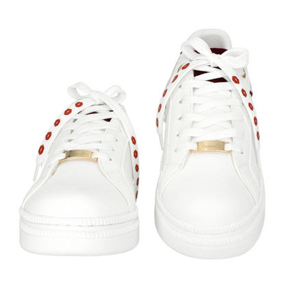 Tenis para mujer en color talco