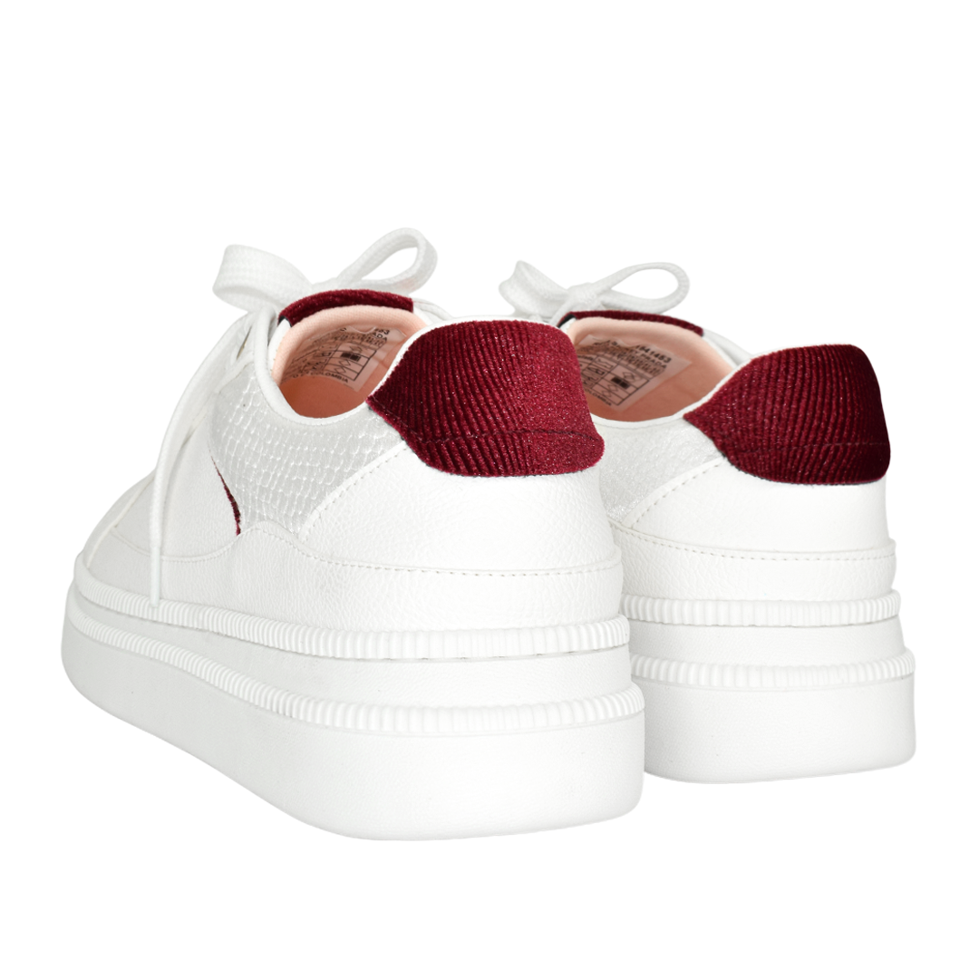 Tenis para mujer en color talco