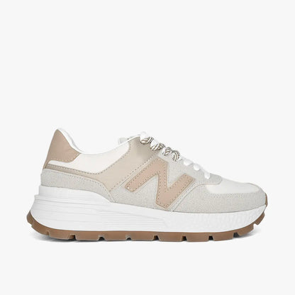 Tenis para mujer en color vainilla