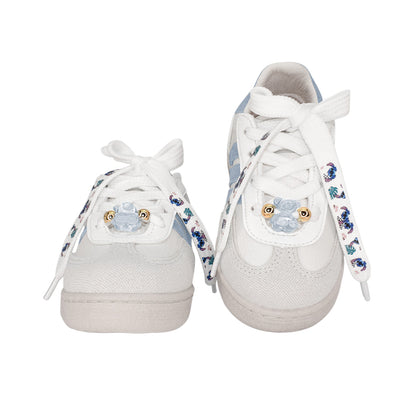 Tenis Stitch para niña en color beige