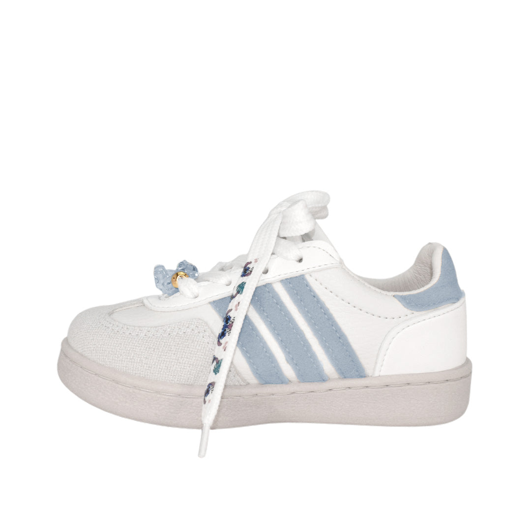 Tenis Stitch para niña en color beige