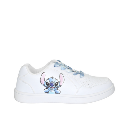 Tenis Op Stitch para niña en color blanco