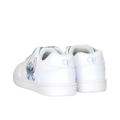 Tenis Op Stitch para niña en color blanco