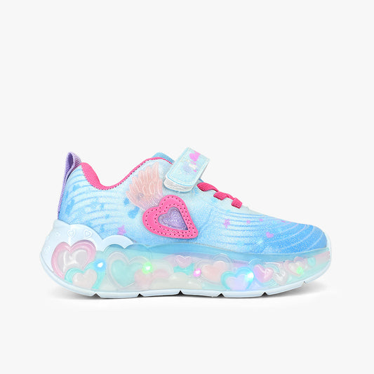 Tenis para niña en color celeste