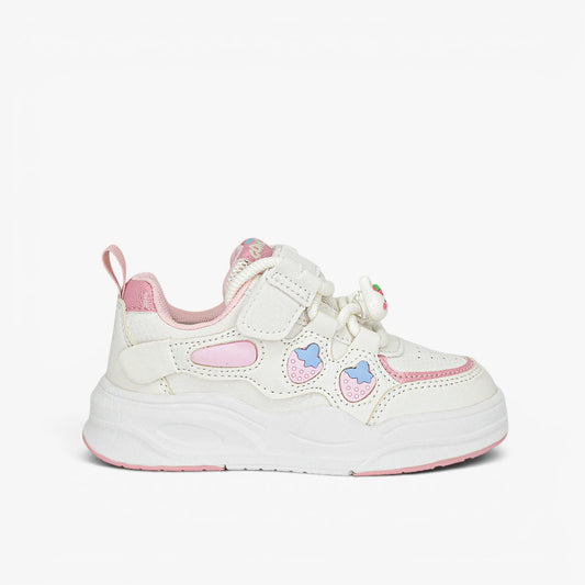 Tenis ginav croydon para niña en color beige