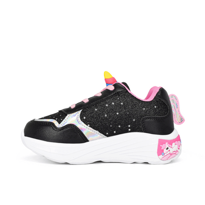 Tenis para niña en color negro