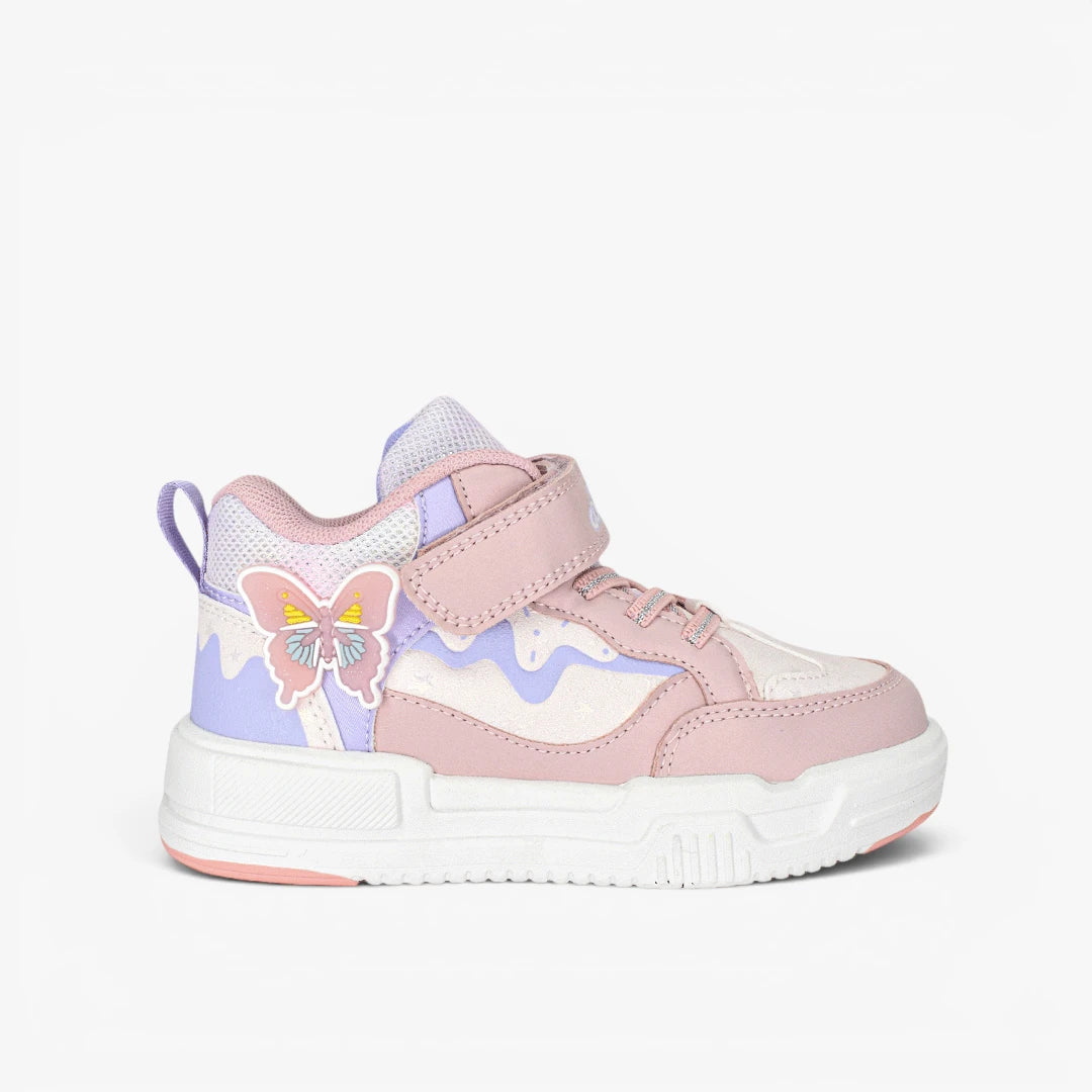 Tenis fetar croydon para niña en color rosado