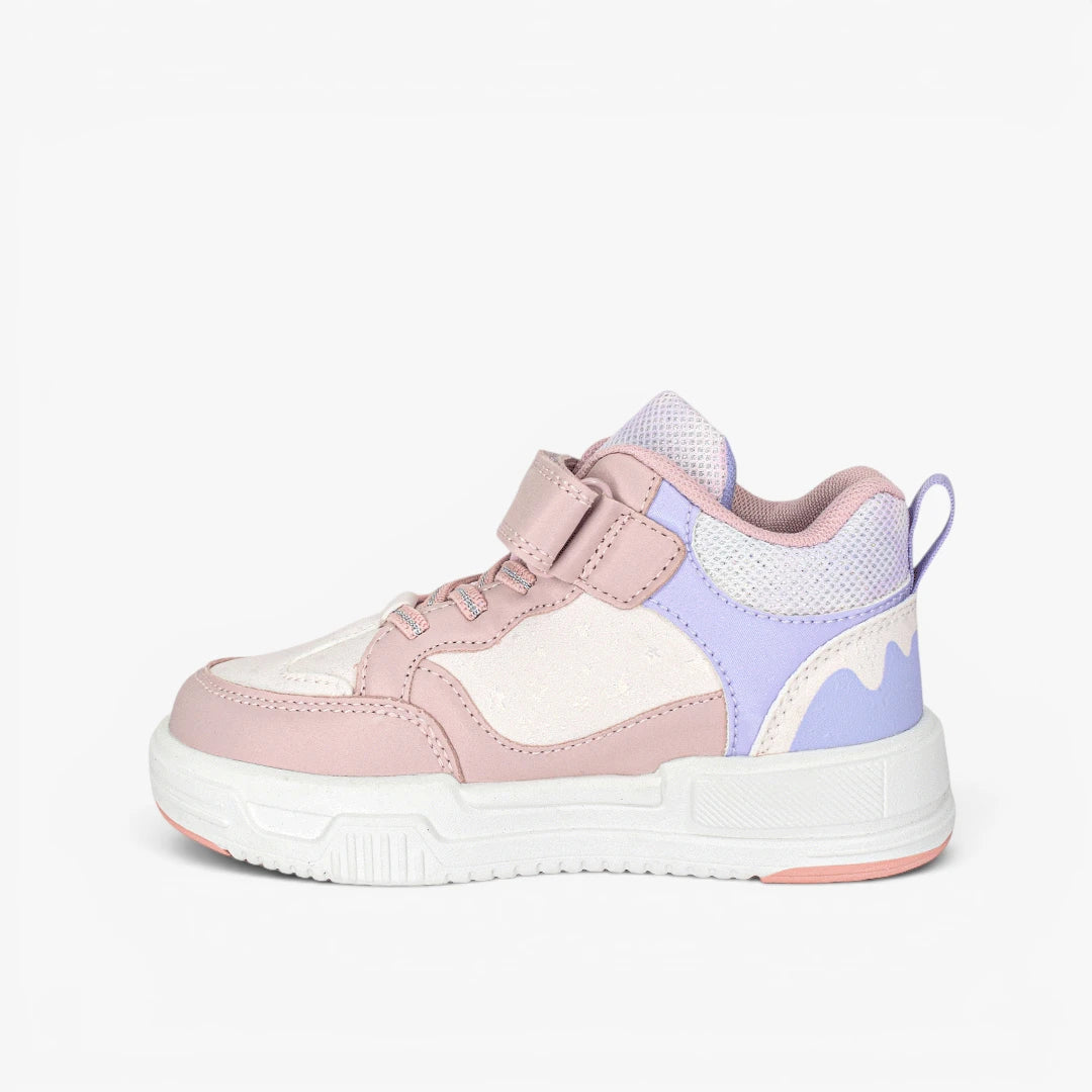 Tenis fetar croydon para niña en color rosado