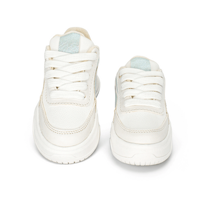 Tenis para niña en color talco
