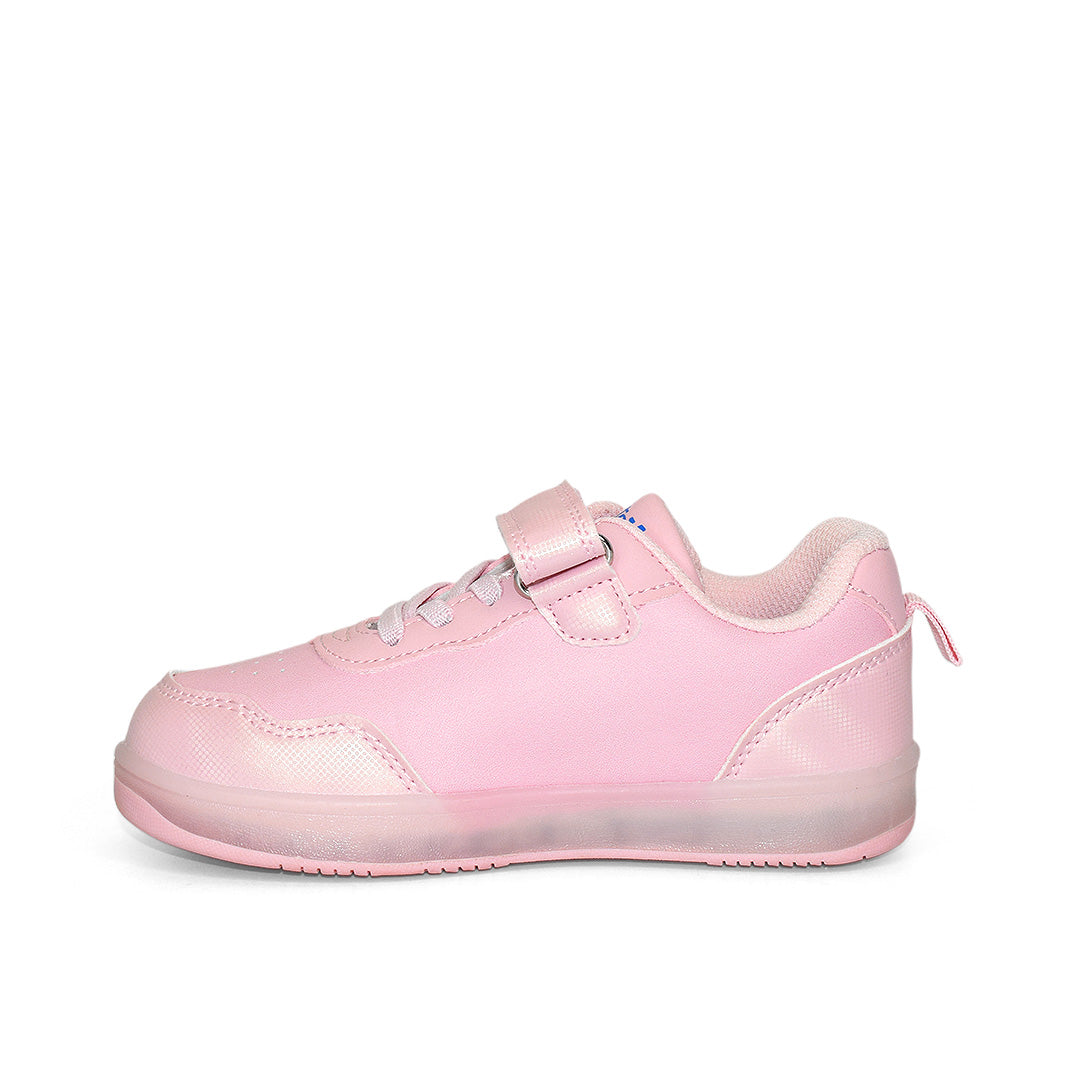 Tenis Op Stitch para niña en color rosado con luces