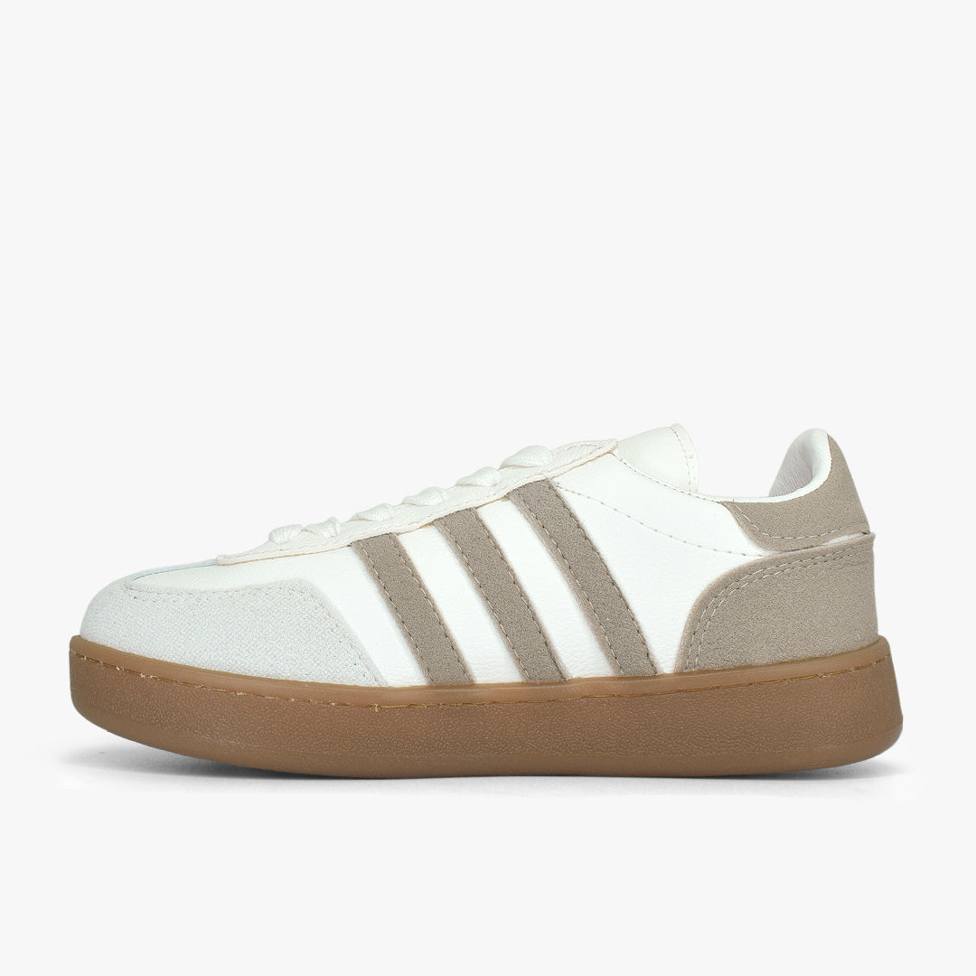 Tenis para mujer en color talco