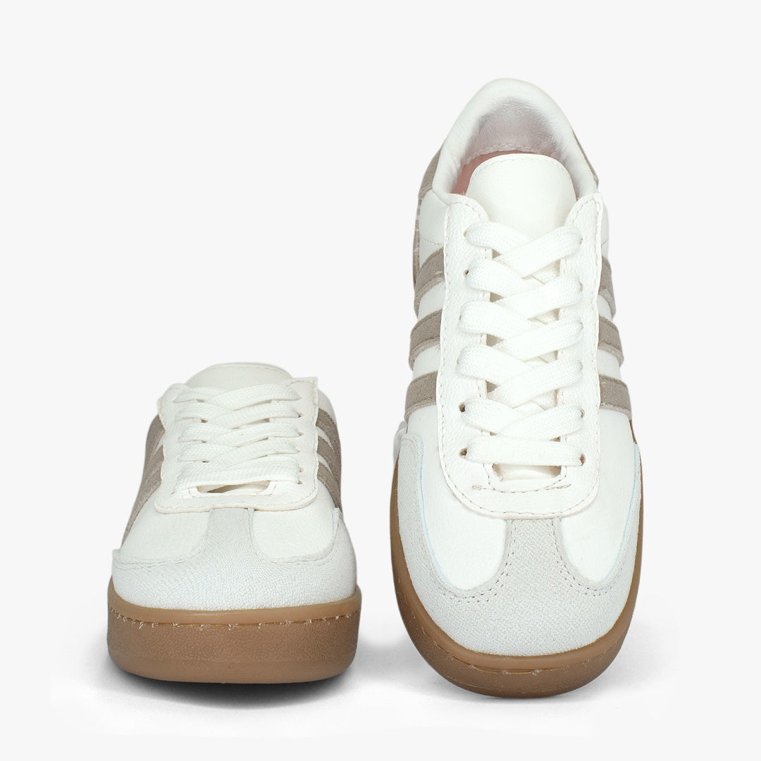 Tenis para mujer en color talco