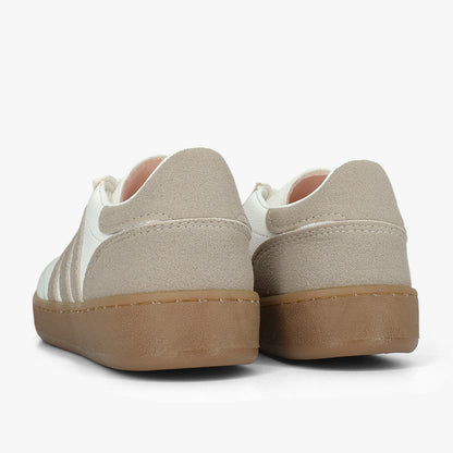 Tenis para mujer en color talco