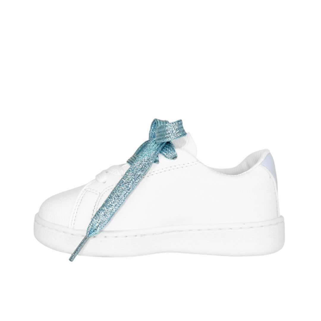 Tenis Stitch para niña en color talco