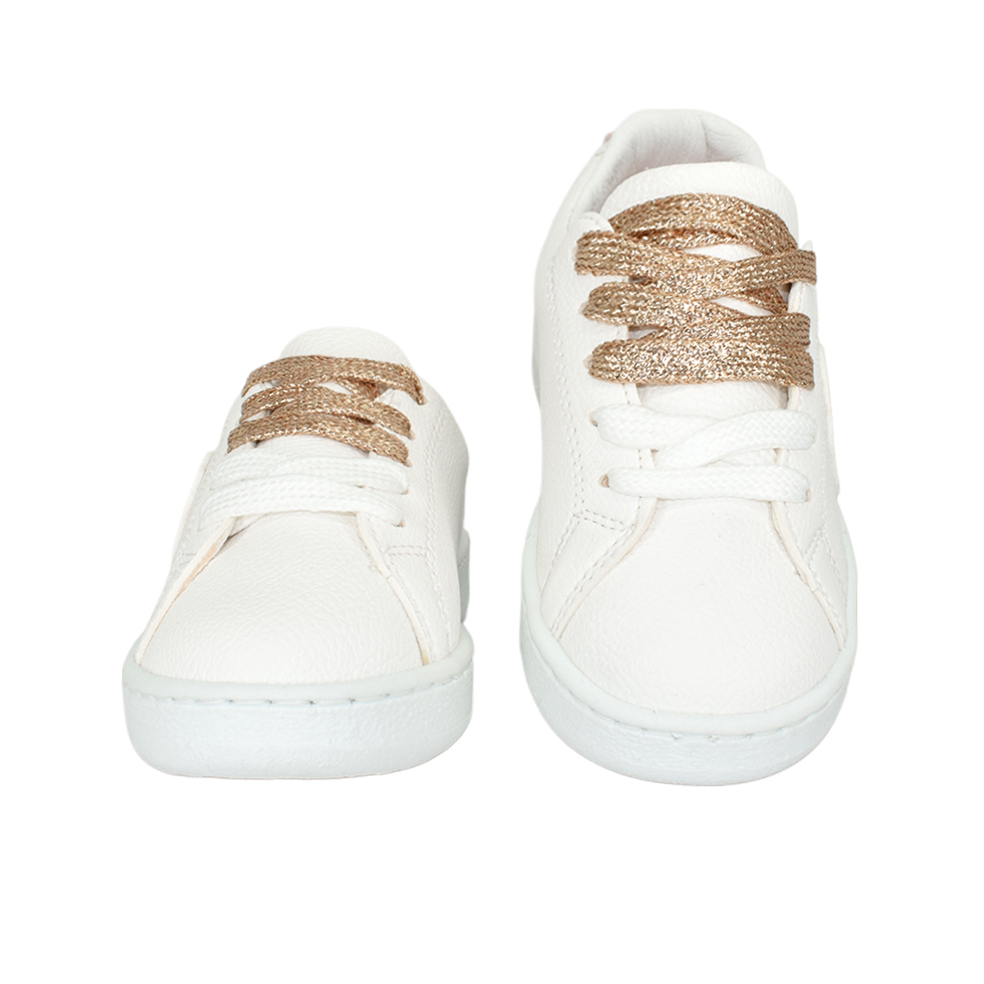 Tenis Capibara para niña en color talco