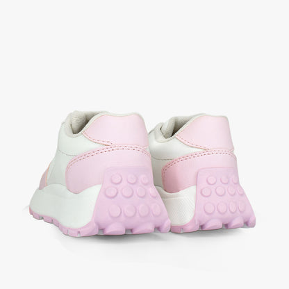 Tenis para niña en color talco