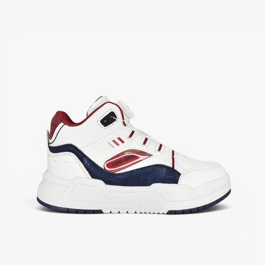 Tenis Fomas tipo bota Croydon para niño en color blanco