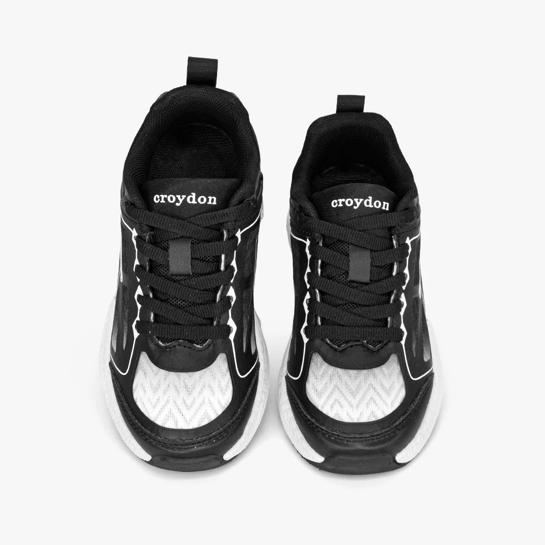 Tenis Jiley Croydon para niño en color negro