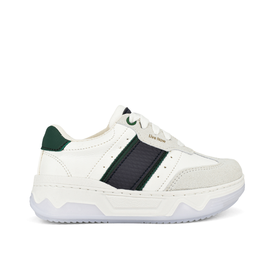 Tenis para niño en color talco