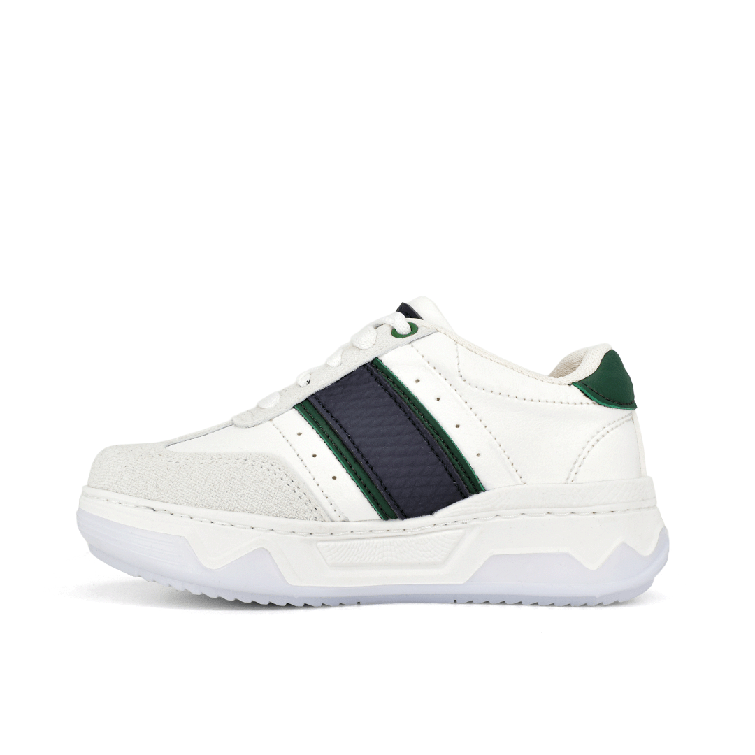 Tenis para niño en color talco