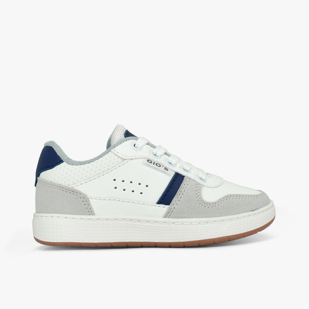 Tenis para niño en color talco