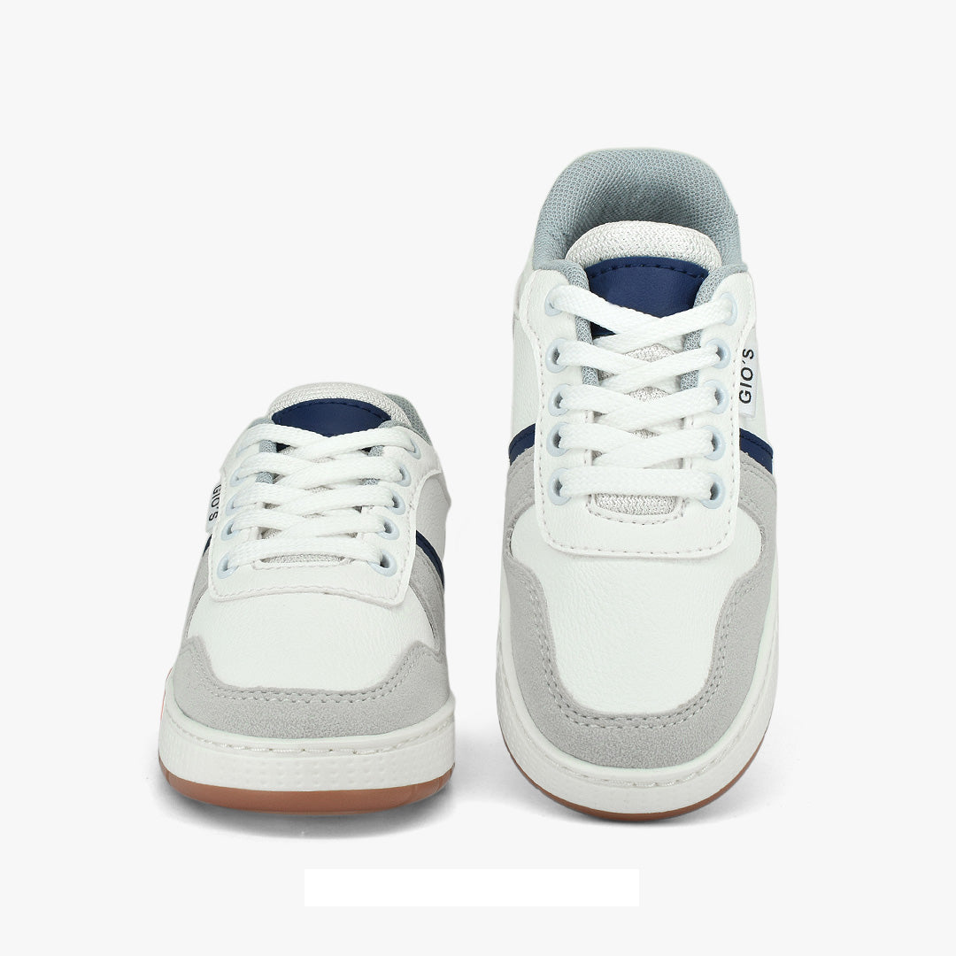 Tenis para niño en color talco