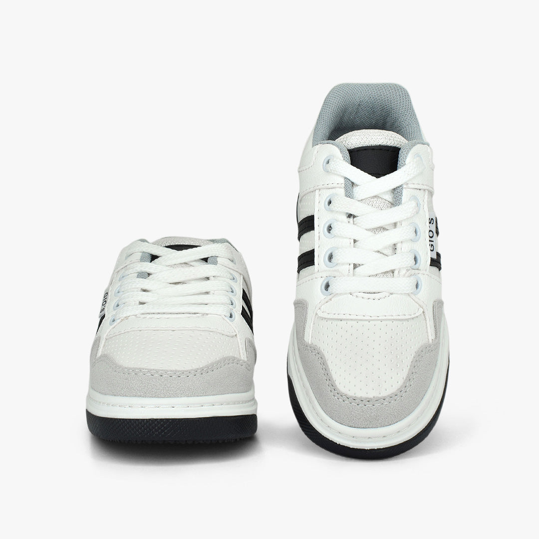 Tenis para niño en color talco
