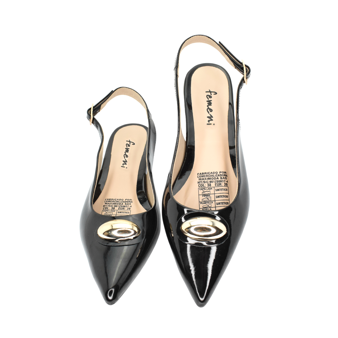 Tacones para mujer en color negro