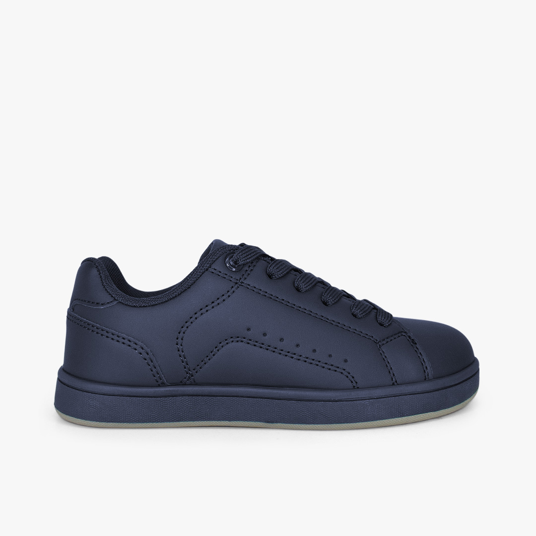 Tenis Croydon colegial unisex en color azul
