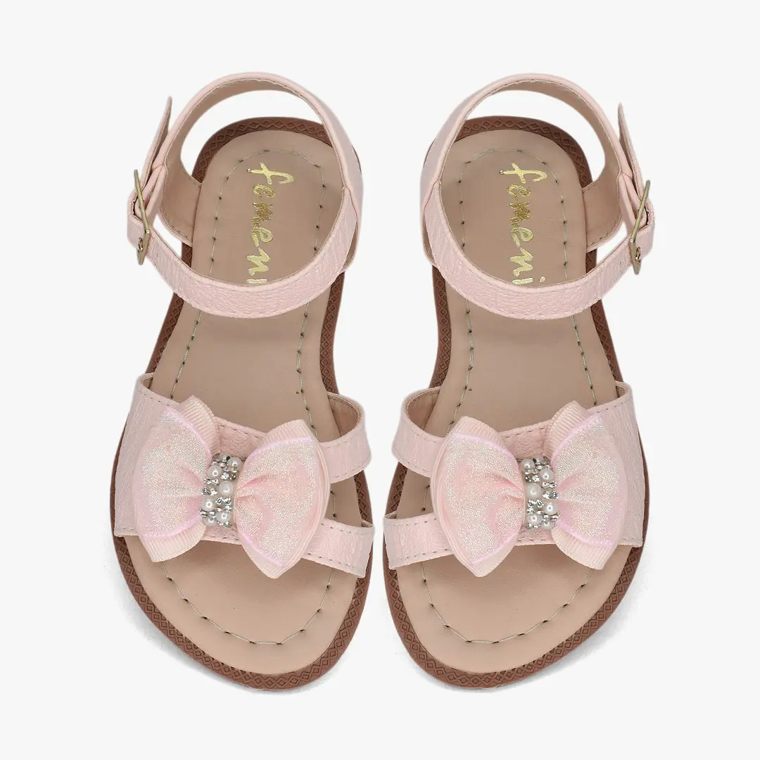 Sandalias para niña en color rosado
