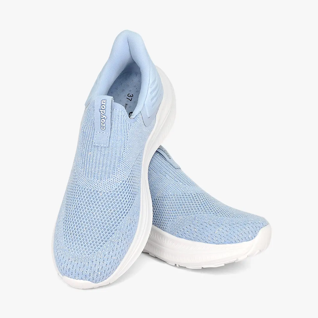 Tenis povos Croydon para mujer en color azul