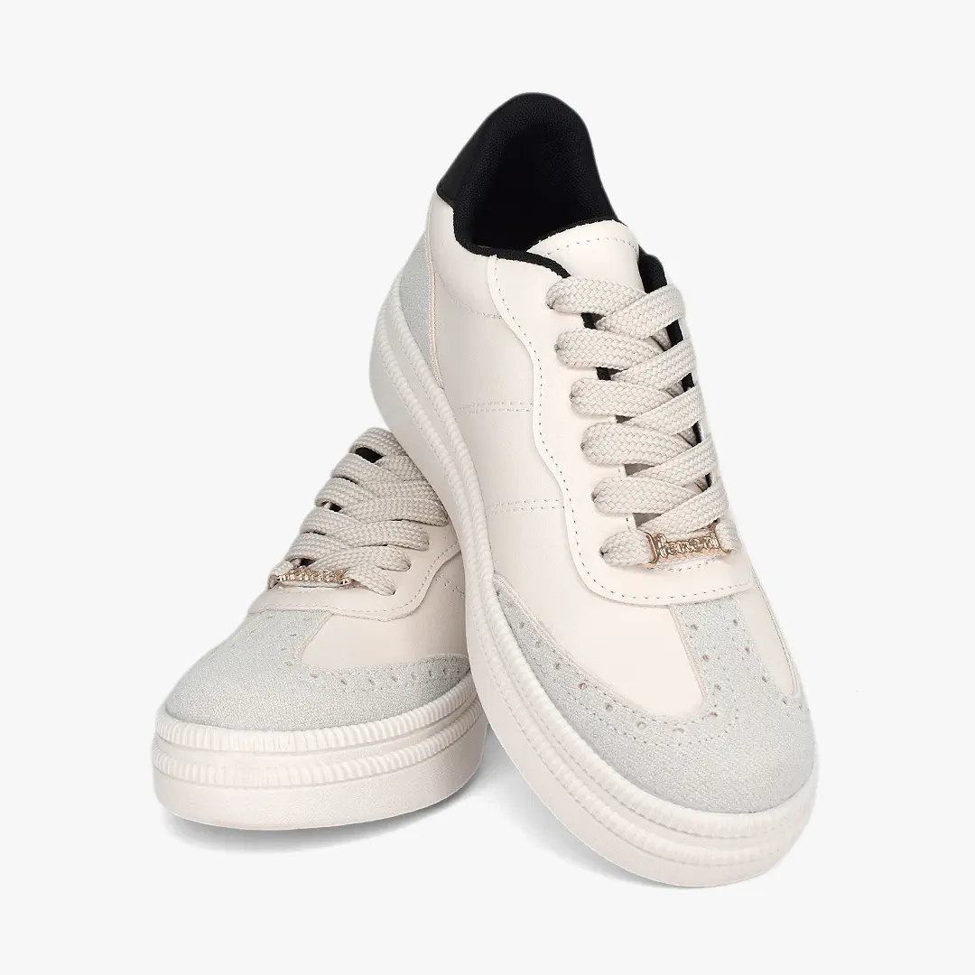 Tenis para mujer en color marfil
