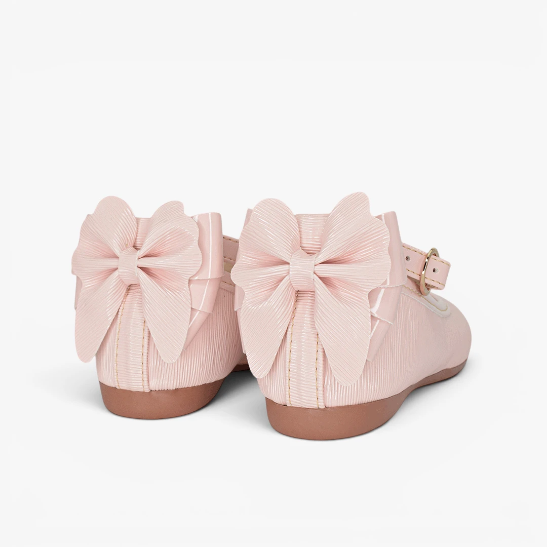 Baletas para niña en color rosado - Imagen 4