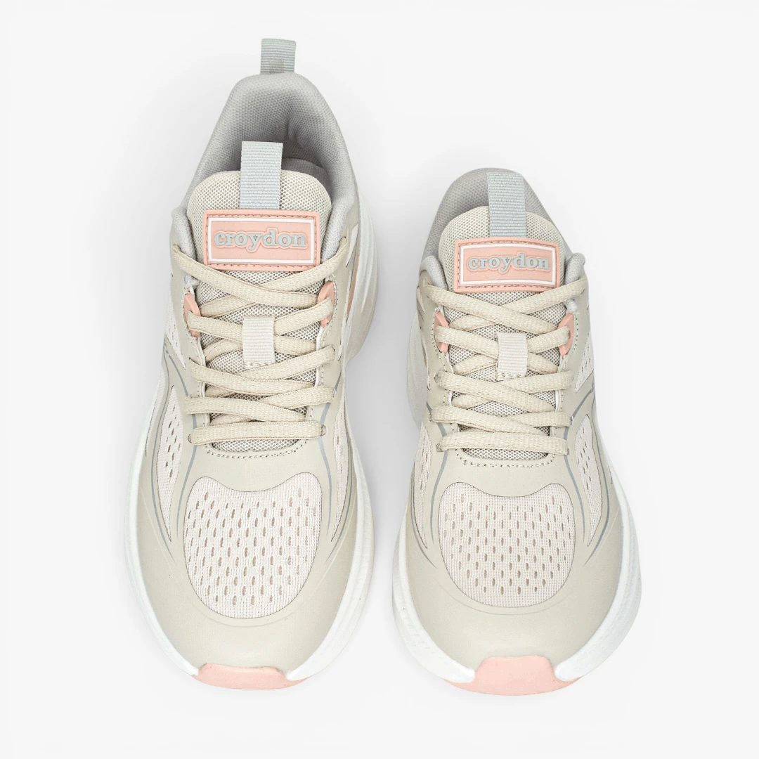 Tenis xudok croydon para mujer en color beige